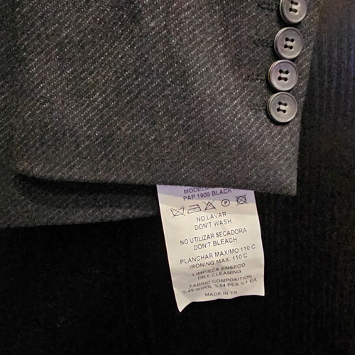 Jacket new, size 58, gray