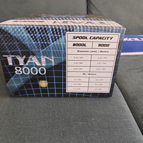 YUKI Saiko A6 Surf Casting Set with Tyan 8K Reel and Line