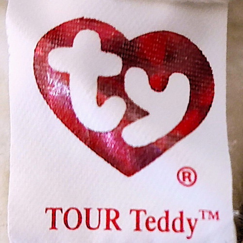 Ty Tour Teddy PGA Golf Bear plush toy like new