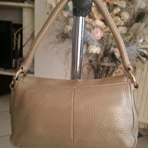 Jasper Conran beige leather handbag like new