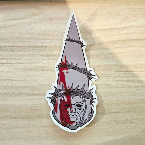 Blasphemous Penitent One sticker handmade made to order
