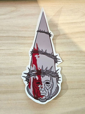 Blasphemous Penitent One sticker handmade made to order