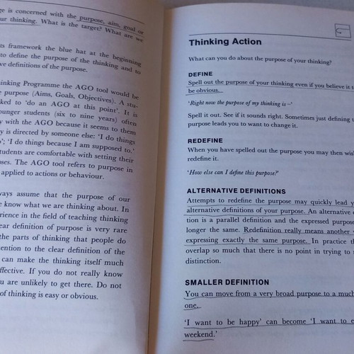 Teach Yourself to Think book used, Edward De Bono, English