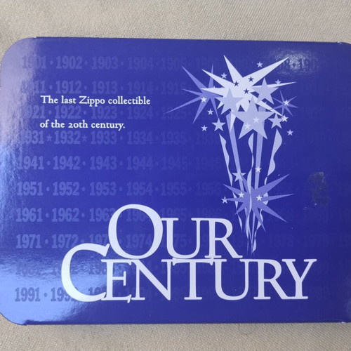 Zippo Our Century 1999 collectible lighter set