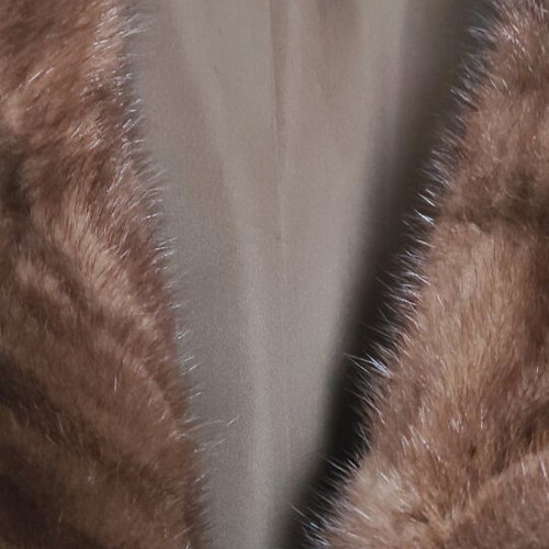 Brown fur coat like new