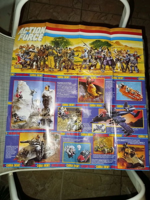 GI JOE Poster μεταχειρισμένο 1988