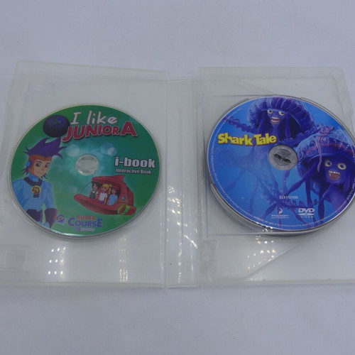 Set of used kids' DVDs with Shark Tale, Flushed Away and more