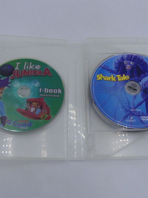 Set of used kids' DVDs with Shark Tale, Flushed Away and more