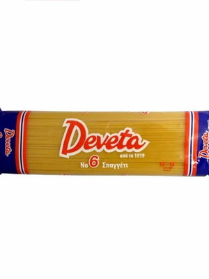 Deveta Spaghetti No6 500gr pasta new