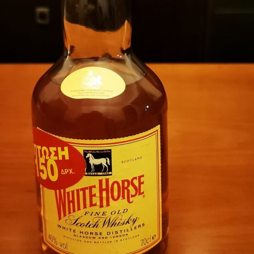 White Horse Vintage whisky from 80s/90s