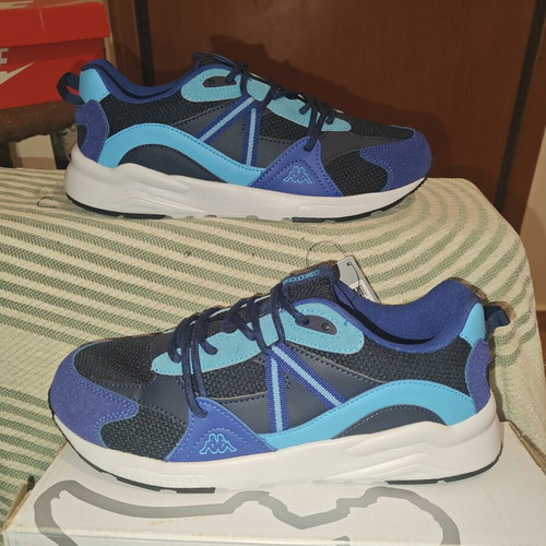 Kappa Logo London Kid shoes new, athletic, size 39, black-blue