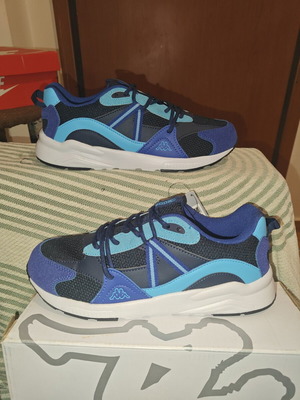Kappa Logo London Kid shoes new, athletic, size 39, black-blue
