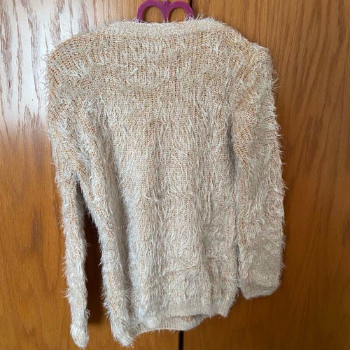 Pullover like new, beige, sizes M and L