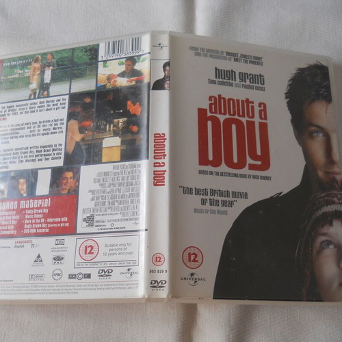 About a Boy DVD used, English with subtitles