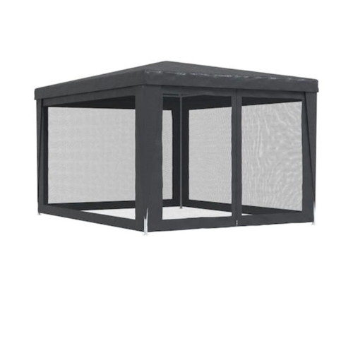 vidaXL Folding Garden Gazebo Anthracite 3x4m