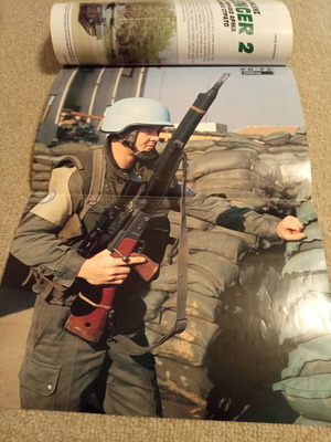 Sygchronos Stratos magazine 1997 issue 53 with FR-F2 rifle poster
