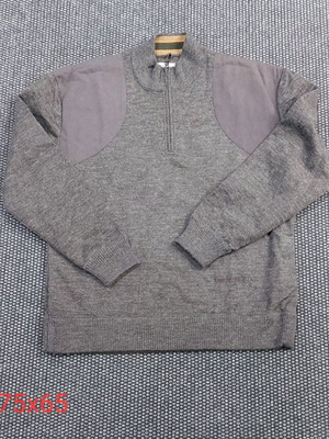 Beretta pullover size L like new, gray and brown
