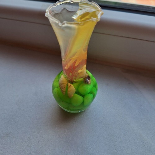 Decorative gel candle