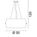Glass ceiling light new
