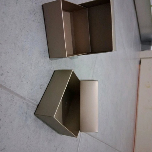 Boxes 7x7cm like new, set of 2 pieces