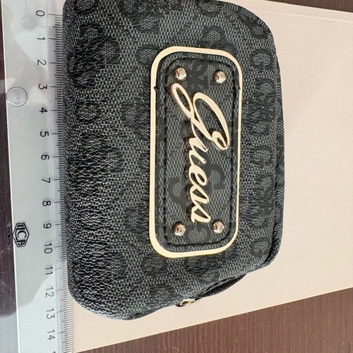 Guess mini wallet like new, black and grey