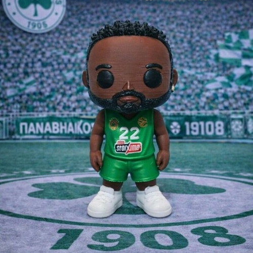 Grant Panathinaikos figure new, handmade, PLA+