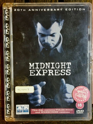 Midnight Express DVD μεταχειρισμένο, θρίλερ με υπότιτλους