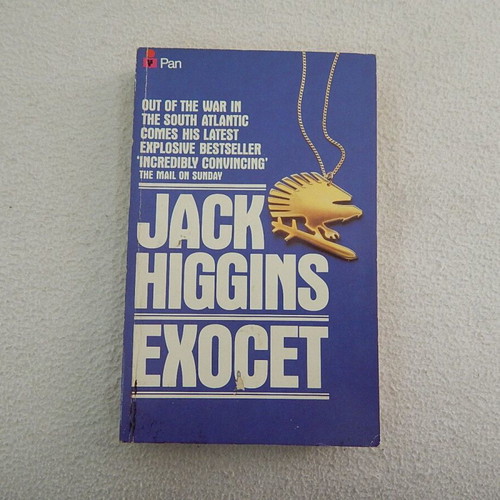 Book Jack Higgins Exocet used, English