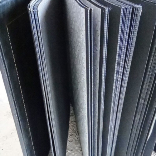 Luxury Italian photo album with 925 silver and genuine leather, like new