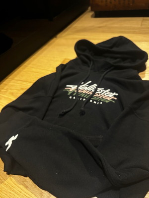 Hollister hoodie black, like new, size S