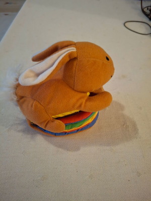Stuffed book with animals used