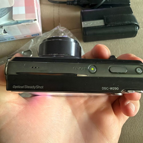 Sony W290 and Samsung ST1000 camera set, working