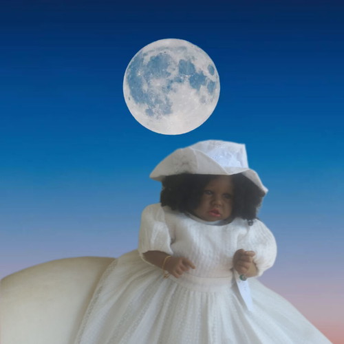 Angel Wings Baptism Dress 18 M with Tulle and Hat new