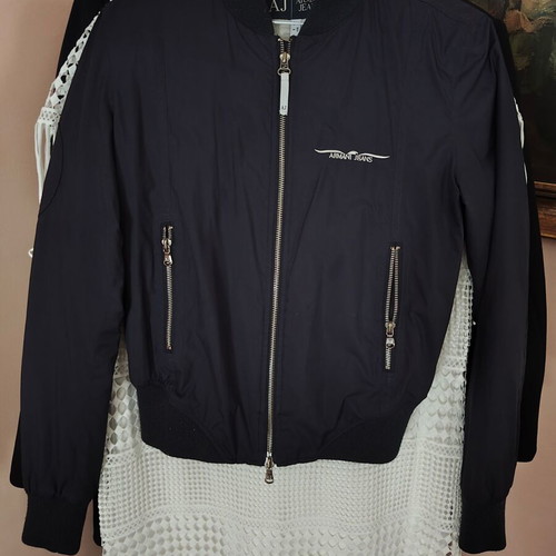 Armani Jeans women's bomber jacket, dark blue