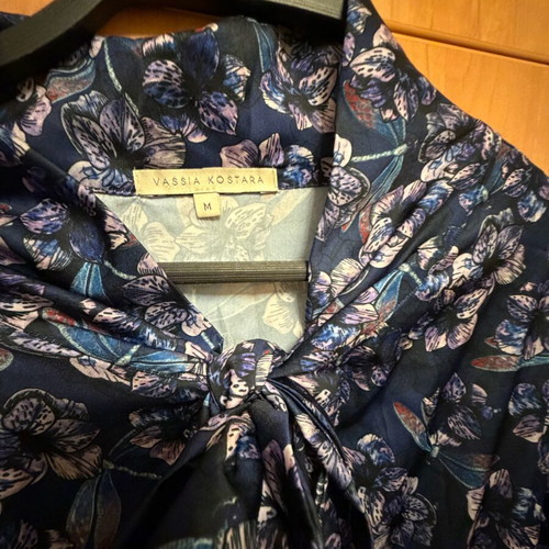 Dress Vassia Kostara new medium blue