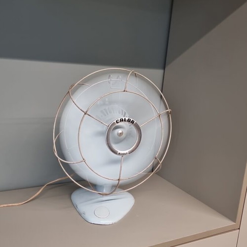 Vintage Calor BiVolt Fan 1955 used, two speeds, oscillation