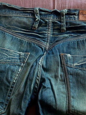 Παντελόνι Pepe Jeans καινούργιο, μπλε blue jean no 28/32