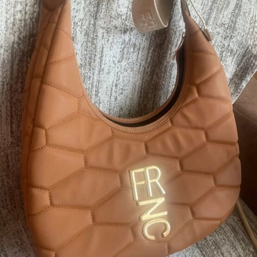 FRNC crossbody and shoulder bag used, beige