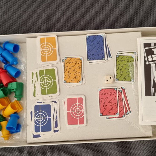 Top Secret board game used, vintage spy strategy by Alex Randolph