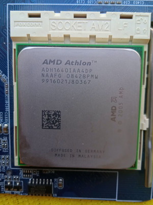 Ανακατασκευασμένος επεξεργαστής AMD Athlon 64 LE-1640, 1 πυρήνας, 2.7GHz
