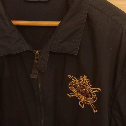 Polo Ralph Lauren jacket XXL blue like new cotton spring