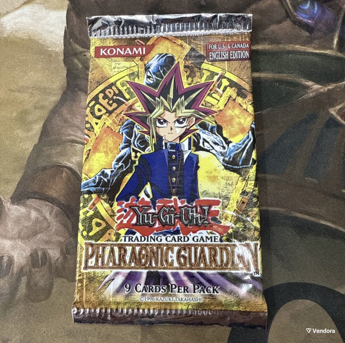 pharaonic guardian booster box YuGiOh Pack 9 Cards Konami Yugioh Pharaonic Guardian Booster Pack
