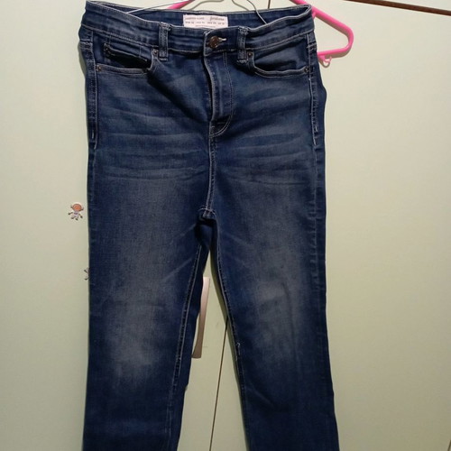 Stradivarius denim jeans used, size 38, elastic fit