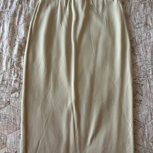 Beige skirt size large