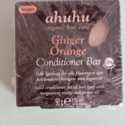 Ahuhu Conditioner Bar Ginger Orange new