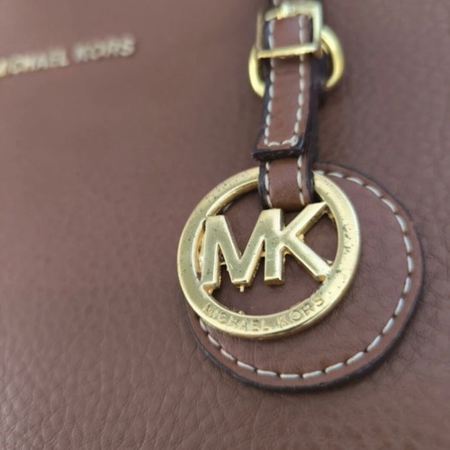 Michael Kors brown women's shoulder bag like new
