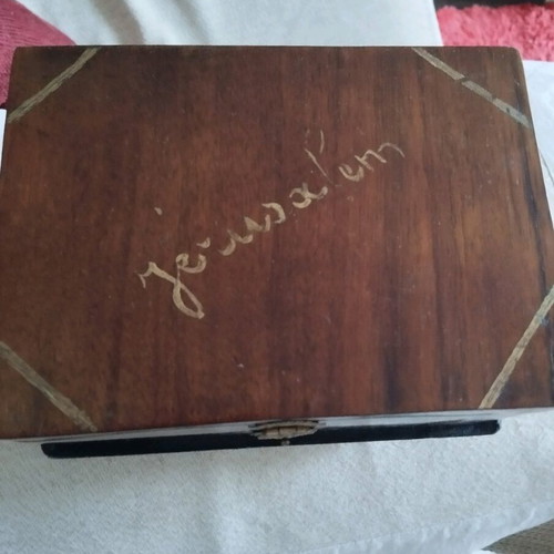 Wooden boxes vintage used, 2 pieces