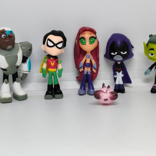 Teen Titans Go DC figures set like new