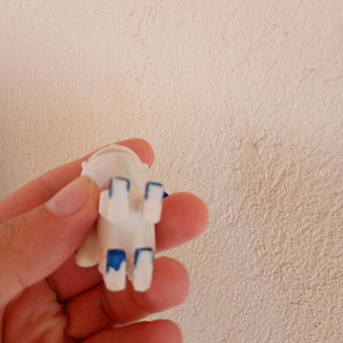 Paw Patrol Robo Dog figure used with discoloration