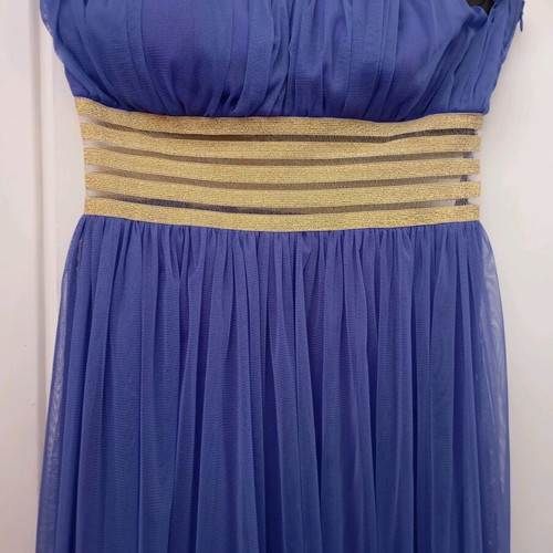 Purple gold evening dress like new size M